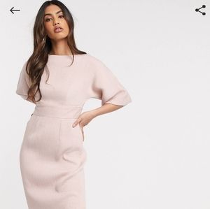 Asos blush kimono dress